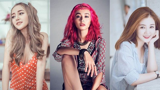 Điểm danh màu tóc nổi bần bật của các hot girl Việt
