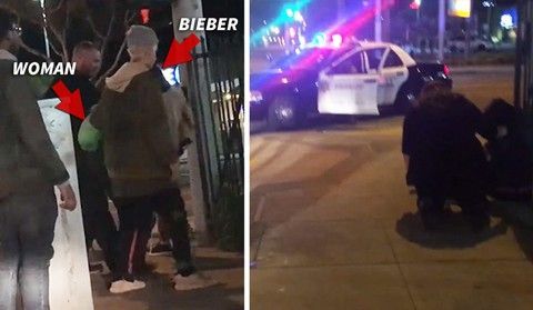 Cảm động hình ảnh Justin Bieber giúp đỡ cụ già vô gia cư