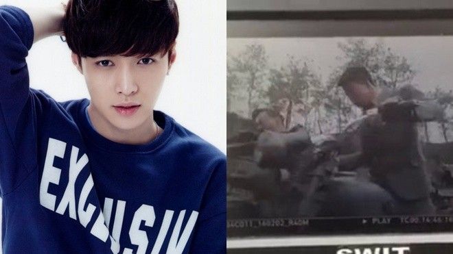 Trần Vỹ Đình, Lay (EXO) liên tiếp gặp tai nạn trên phim trường