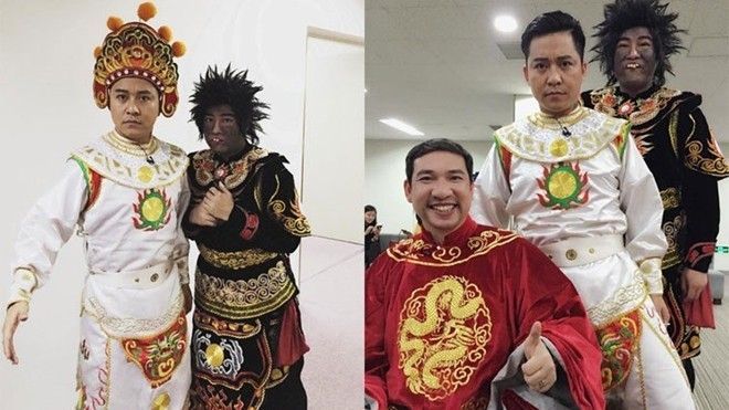 Vẻ đẹp 'chết người' của 2 Thiên Lôi trong Táo Quân 2016