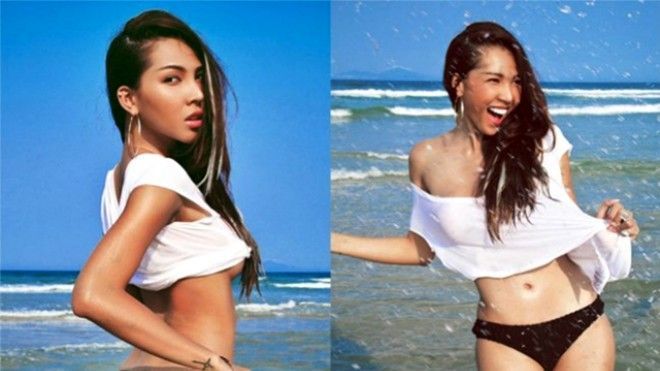 Không thể rời mắt trước thân hình đồng hồ cát toàn mĩ của 4 người đẹp Việt