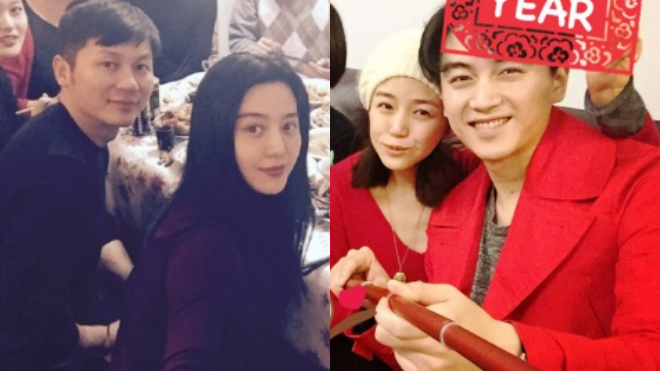 Tết hạnh phúc của 4 cặp sao hot nhất làng giải trí Hoa ngữ