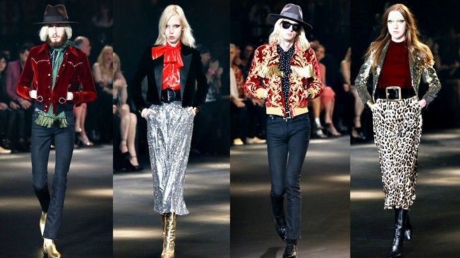 Saint Laurent ra mắt BST Fall 2016 mang đậm cảm hứng thập niên 70