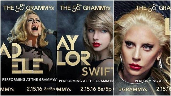 Adele, Lady Gaga hay Taylor Swift sẽ lên ngôi 'nữ hoàng' Grammy 2016?