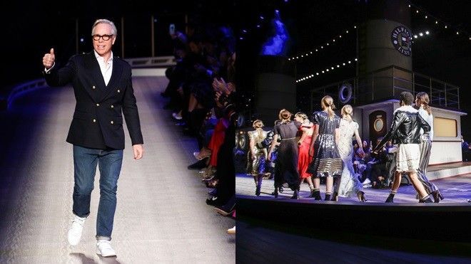 Biển cả và văn hoá pop 'xâm chiếm' show diễn Tommy Hilfiger