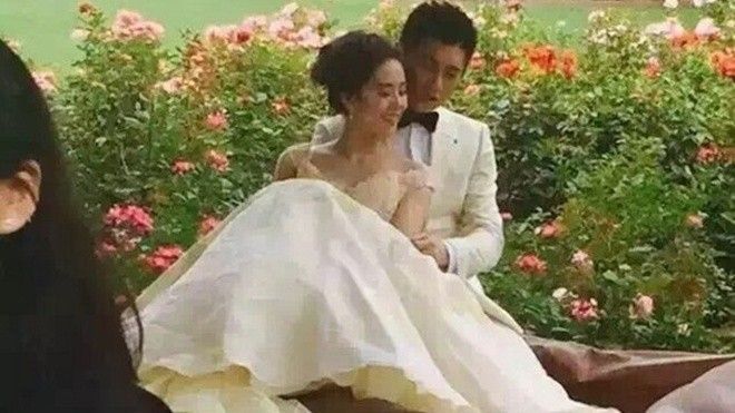 Lưu Thi Thi keo kiệt, không dám mua chỉ thuê váy cưới