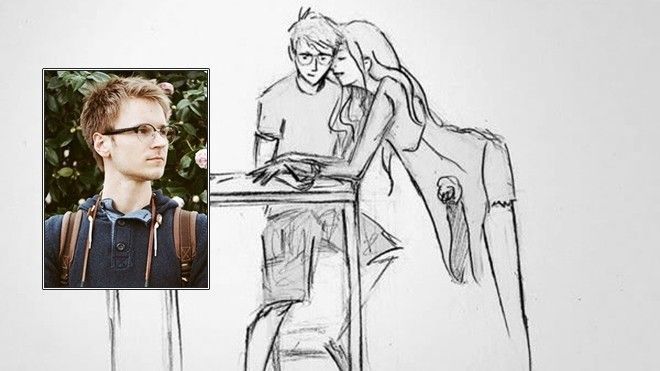 Mỗi ngày vẽ một bức tranh tặng vợ, nhiếp ảnh gia đúng chuẩn 'chồng người ta'