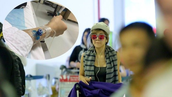 Trang Pháp lặng lẽ xuất hiện tại Sài Gòn sau khi xuất viện