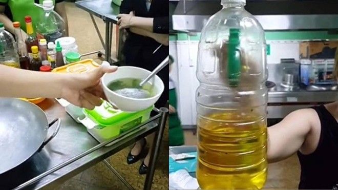 Phát hoảng với đồ ăn hết hạn, nhện bò lổm nhổm trong bếp ăn trường mầm non quốc tế