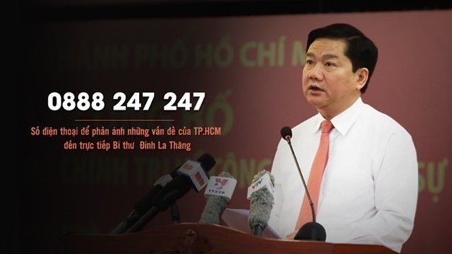 Đường dây nóng của bí thư Đinh La Thăng nhận 2000 cuộc gọi, tin nhắn
