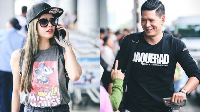 Bình Minh bảnh bao xuất ngoại cùng Trương Quỳnh Anh