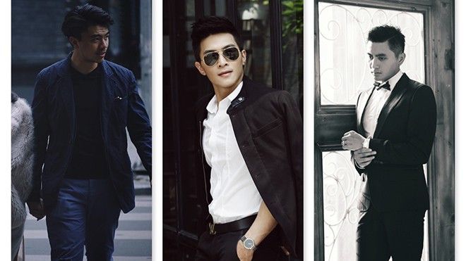 Ngắm mỏi mắt vẻ điển trai như tài tử của hôn phu các sao VBiz
