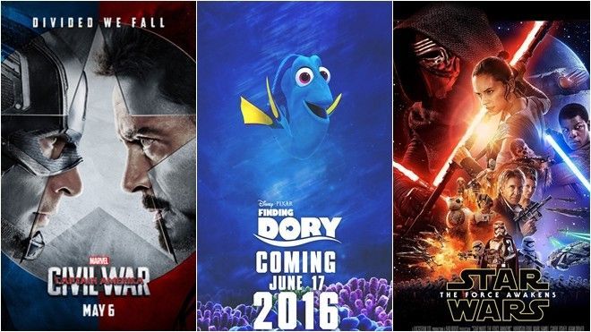 Disney sẽ 'thống trị' màn ảnh Hollywood năm 2016?