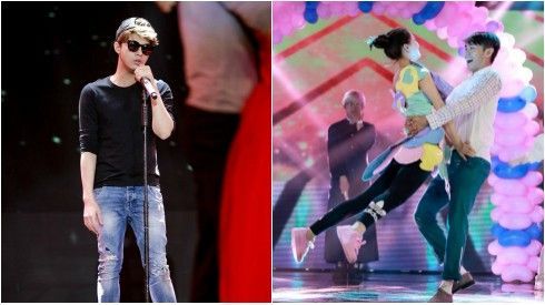 Noo Phước Thịnh đứng im như tượng, Maya biến hóa sân khấu đầy màu sắc