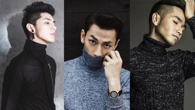 Truy tìm nam thần diện áo cổ lọ đẹp nhất showbiz Việt