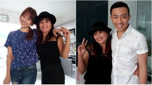 'Ngôi sao vi diệu' Lê Thị Dần khoe ảnh Hari Won ở nhà Trấn Thành