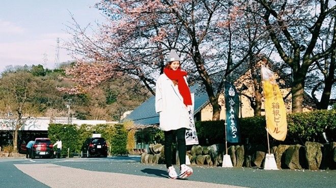 Hương Ly là đại diện duy nhất Việt Nam trình diễn Sakura Collection