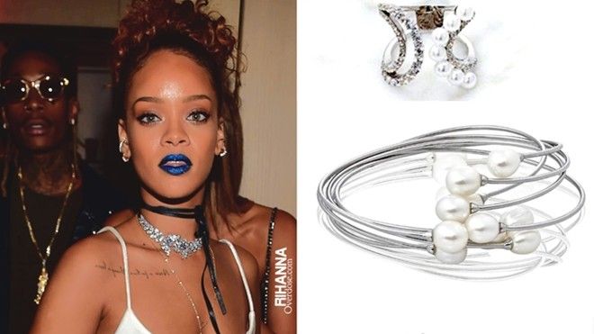 Muốn đẹp như Rihanna hãy đeo 9 loại vòng choker này!