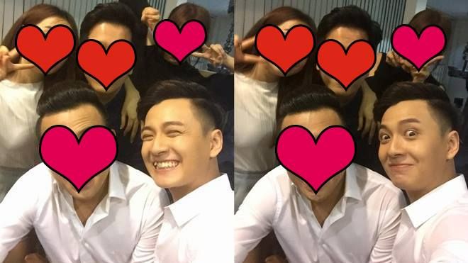 Thú vị bức ảnh selfie có mặt đầy đủ 2 cặp đôi đình đám nhất đầu năm 2016