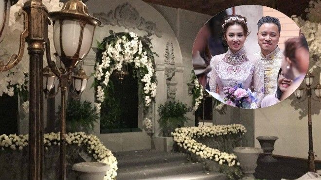 Xem trước không gian tiệc cưới như vườn địa đàng của Victor Vũ - Đinh Ngọc Diệp