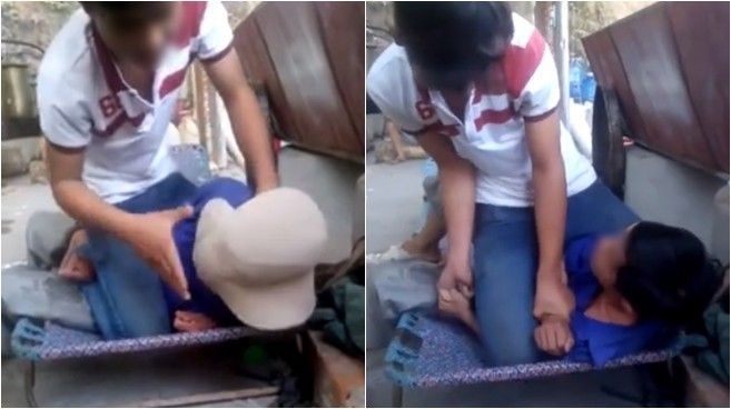 Mới xuất hiện video nam thanh niên hành hạ mắng chửi người lớn tuổi chỉ vì 10 nghìn đồng
