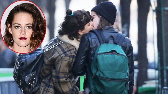 Kristen Stewart khóa môi bạn gái mới trên phố