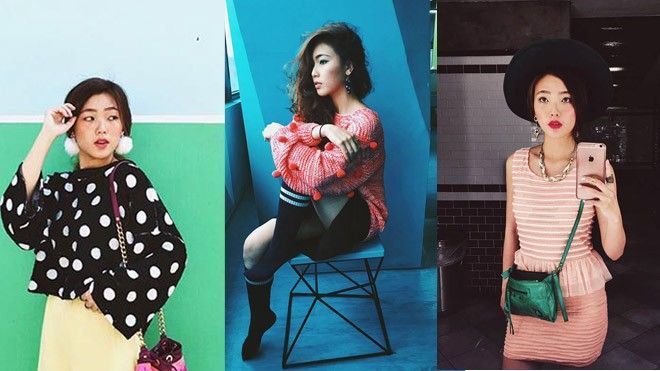 KayLee Hwang - Nàng VJ nghiện trang phục họa tiết nhất showbiz Việt