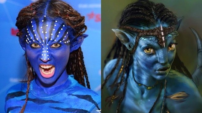 Khả Ngân khiến mọi người 'nổi da gà' với tạo hình của bộ phim nổi tiếng Avatar