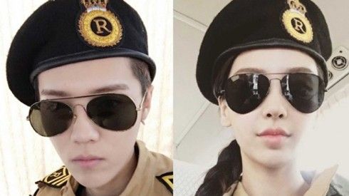 Luhan, Angelababy đồng loạt hóa trang ‘đại úy’ Yoo Shi Jin trong Running Man bản Trung