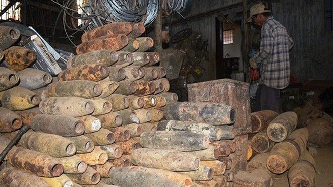 'Làng cưa bom' ở Quảng Trị