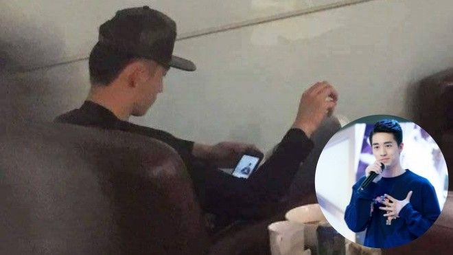 Fan bấn loạn vì ảnh chụp lén Hoàng Cảnh Du đang ngắm ảnh Hứa Ngụy Châu