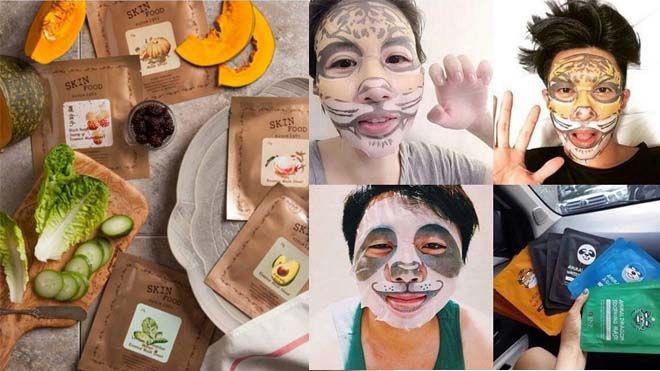 Thích thú trước loạt mặt nạ dưỡng da độc-lạ chỉ Hàn Quốc mới có