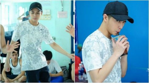 Noo Phước Thịnh miệt mài chuẩn bị cho tiết mục cuối cùng tại The Remix 2016