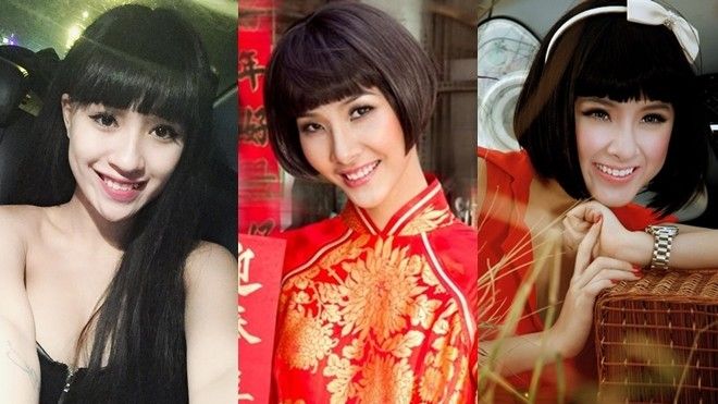 Sao diện tóc mái bằng: Người xinh bất ngờ, người xấu lạ