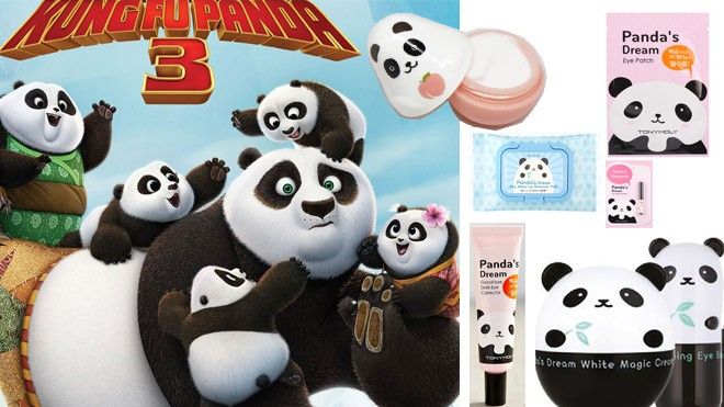 Xem kungfu panda 3 dưỡng da cùng các item gấu trúc siêu đáng yêu