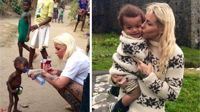 Sự thật đằng sau bức ảnh 'cổ tích' về cậu bé bị bỏ đói