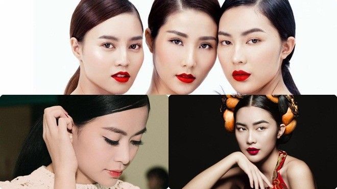 Kiểu tóc khoe trọn nét đẹp của các mỹ nhân Việt