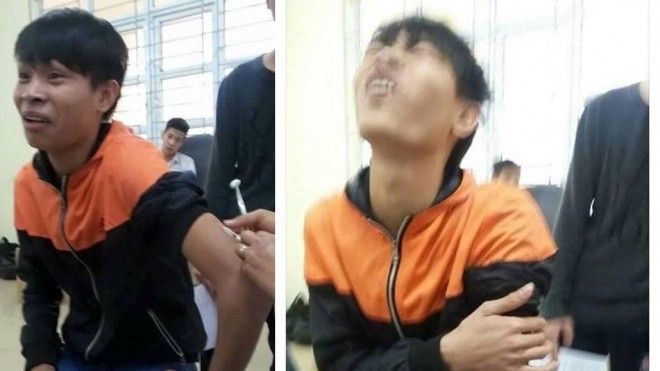 1001 biểu cảm của đám con trai khi đi tiêm phòng