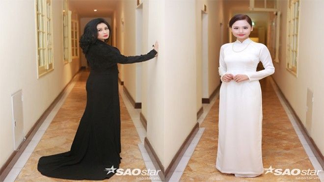 Miu Lê diện áo dài trắng đối lập phong cách 'người đàn bà hát' Thanh Lam