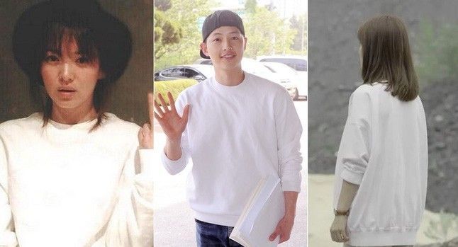 Soi thời trang đồ đôi của Song Hye Kyo và Song Joong Ki
