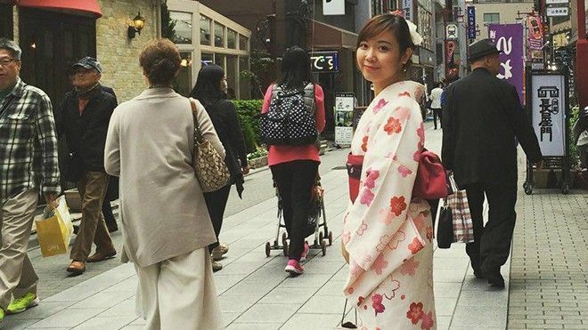 Mách thuê kimono đúng chỗ, chụp ảnh đúng chuẩn trên phố rực rỡ sắc anh đào Nhật Bản