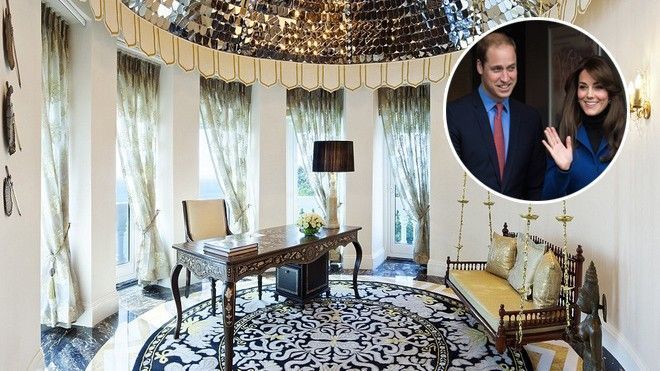 Hé lộ nơi ở đẳng cấp của vợ chồng hoàng tử William tại Ấn Độ