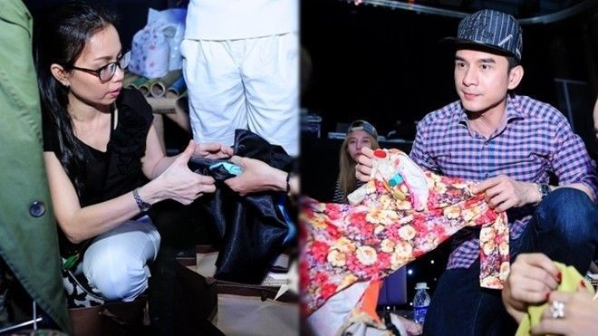 Không chỉ chu đáo tập luyện, Đan Trường - Cẩm Ly còn chăm chút trang phục cho các thí sinh