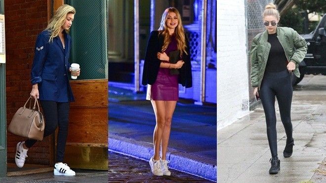 Ngắm bộ sưu tập giày sneaker hàng khủng của thiên thần Victoria's Secret Gigi Hadid