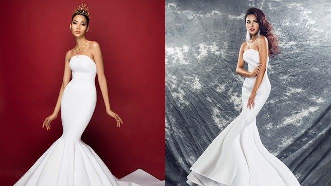 Với thiết kế của Hoàng Minh Hà, Hoàng Thùy nên đi thi sắc đẹp!