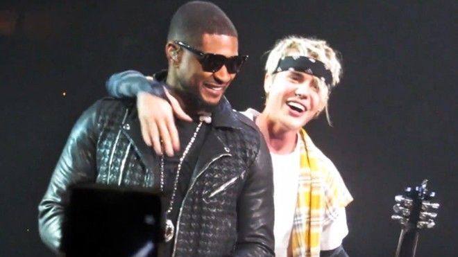Justin Bieber tái hợp 'thầy' Usher, vượt Adele giành quán quân BXH Billboard