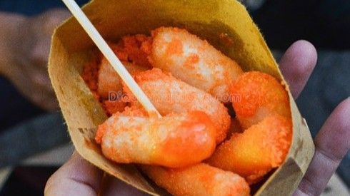 Sau xoài, cóc, khoai lang, đến lượt bánh gạo cũng phải 'lắc' mới ngon