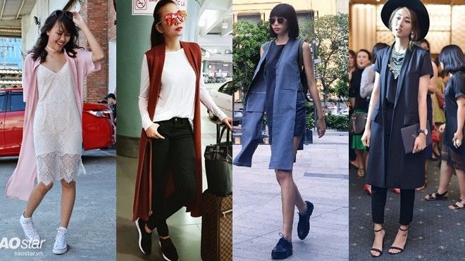 21/4: Thanh Hằng, Kim Phương đồng loạt lăng xê áo khoác tay ngắn dáng dài