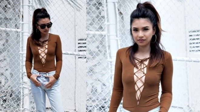 Lace up top - Bạn đã có chiếc áo hot nhất hè này chưa?