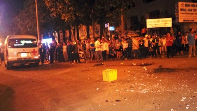 Đại tá công an bị thương vì khuyên giải thanh niên nổ mìn tự sát